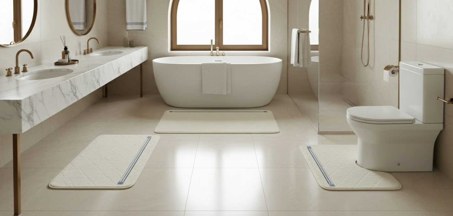 Fakher Bathmat 3 Pieces
