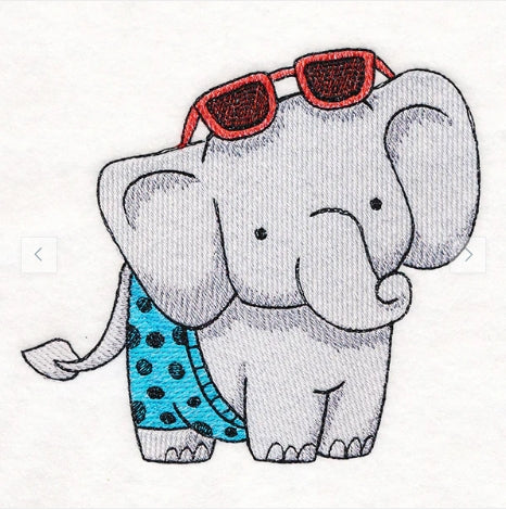 Elephant Splash Kids Towel