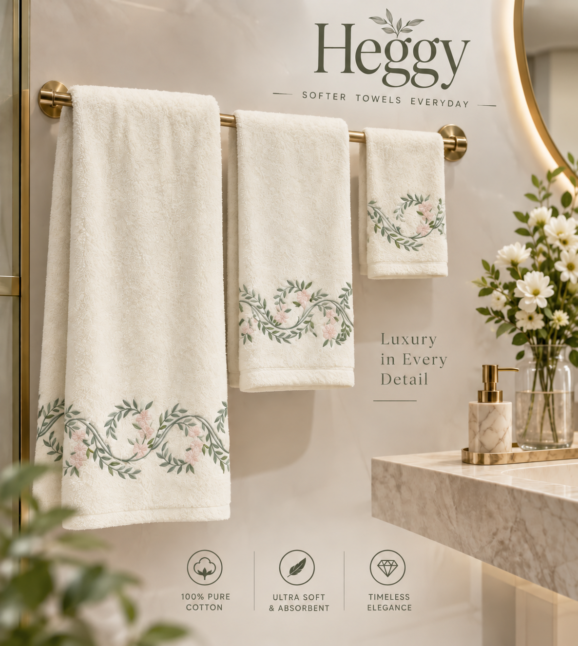 Heggy Towel Set 5 pieces