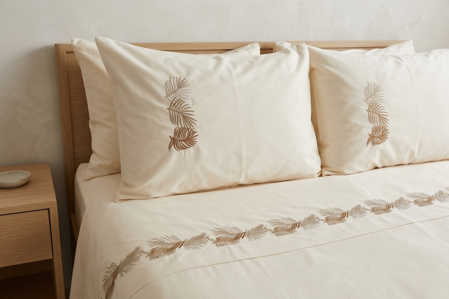 London Embroidered Duvet Cover Set