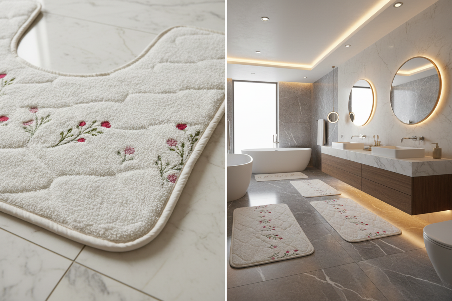 NAGYA - bathmat 3 pieces