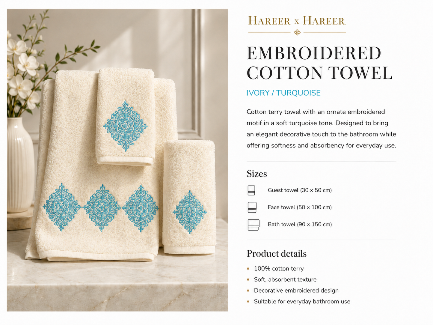 Dima Towel Set (5 Pieces)