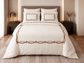 Hamis – 6-Piece Giza Egyptian Cotton Duvet Set – beige | Hareer x Hareer