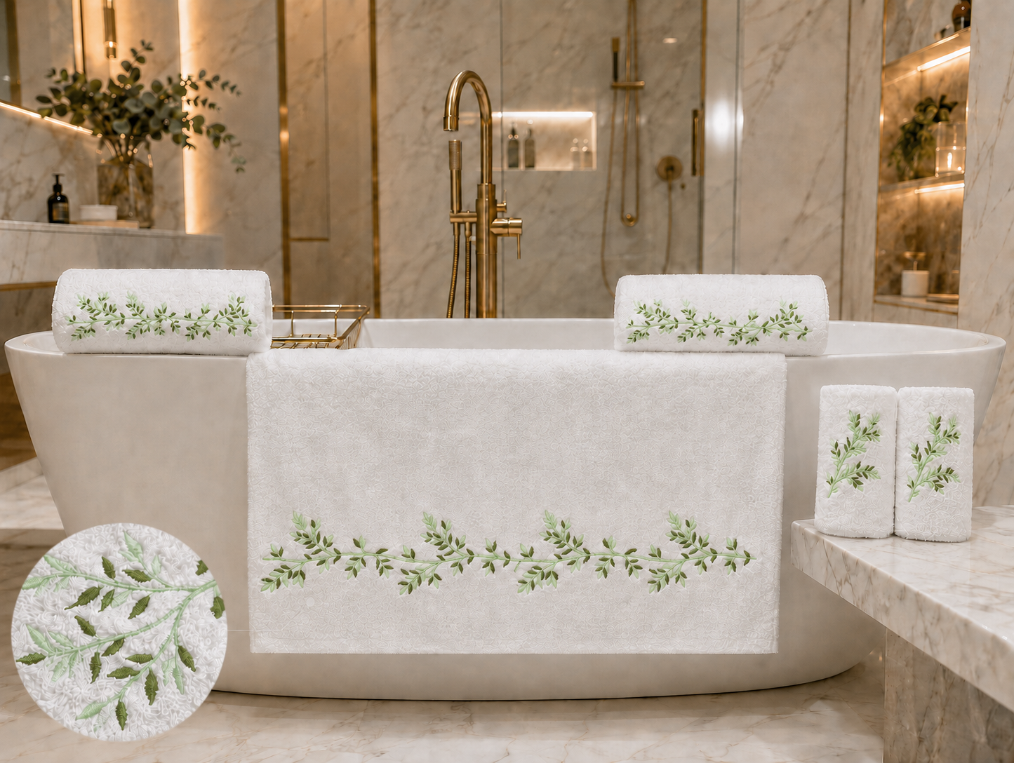 Kayla towel set 5 pieces