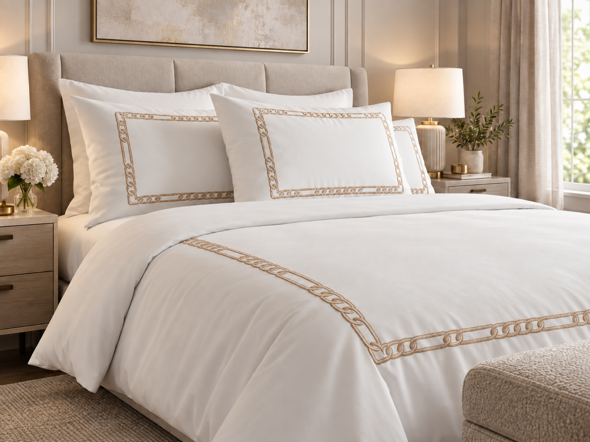 Lama Duvet Set 6 Pieces - Premium 100% Pure Egyptian Cotton