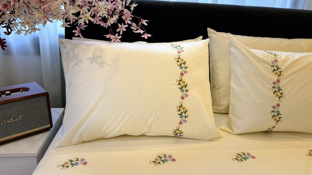 TAHER – Luxury Embroidered Duvet Cover – product image 4 | Hareer x Hareer