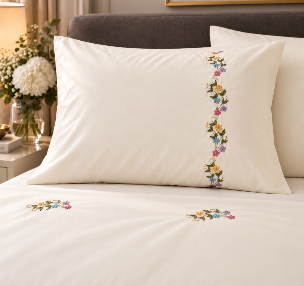TAHER – Luxury Embroidered Duvet Cover – product image 3 | Hareer x Hareer