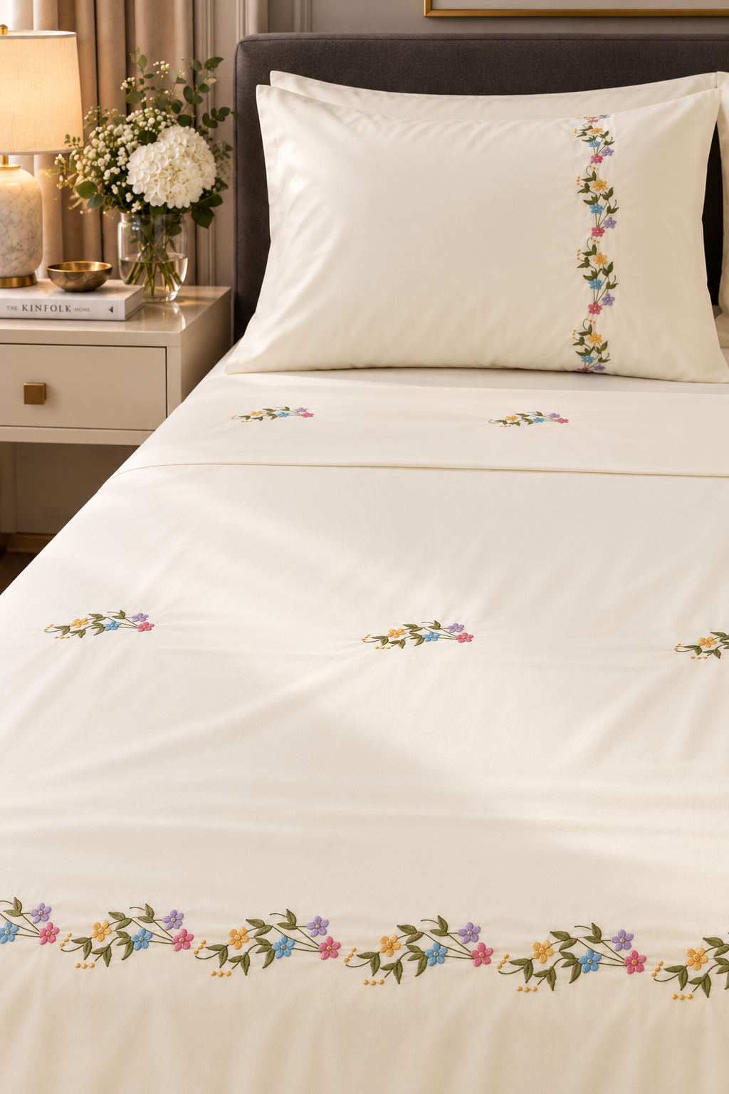 TAHER – Luxury Embroidered Duvet Cover – product image 2 | Hareer x Hareer