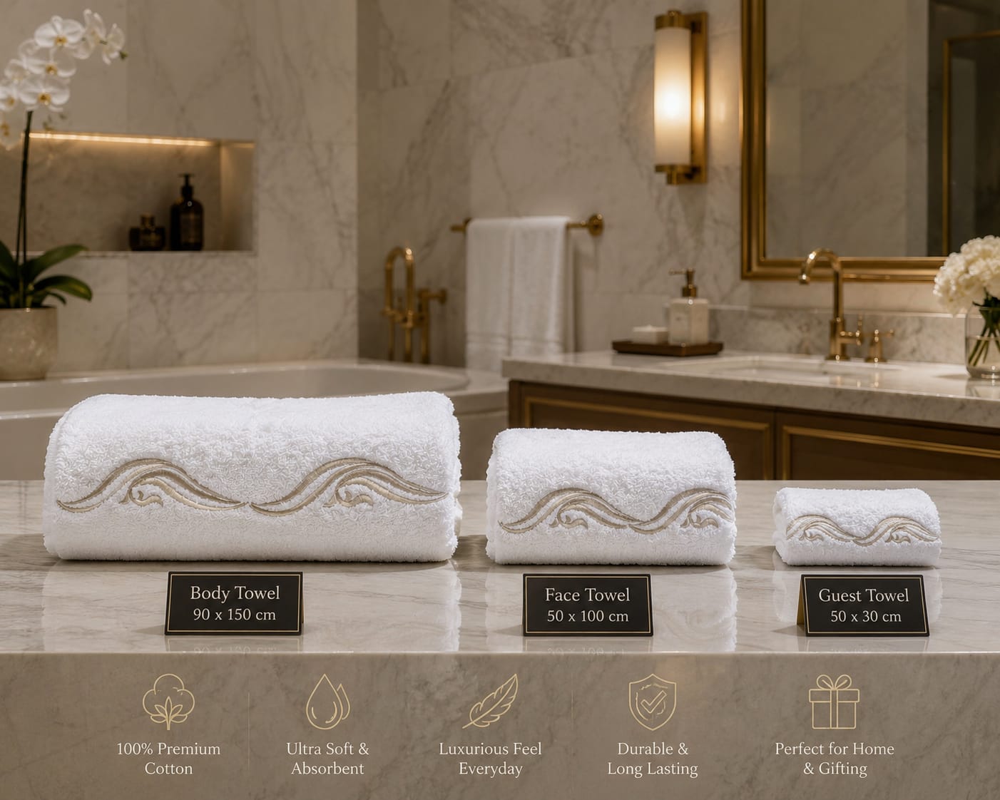 Amal Towel Set ( 5 Pieces )