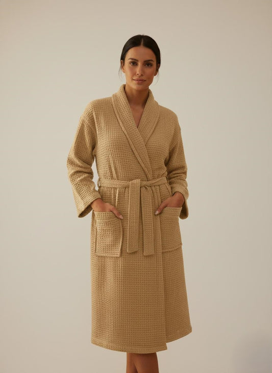 Cafe Bath/Home Waffle Robe
