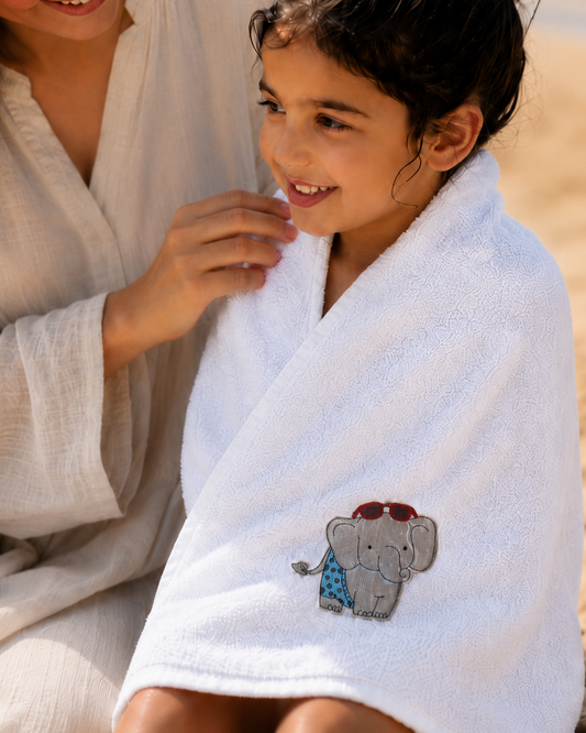 Elephant Splash Kids Towel