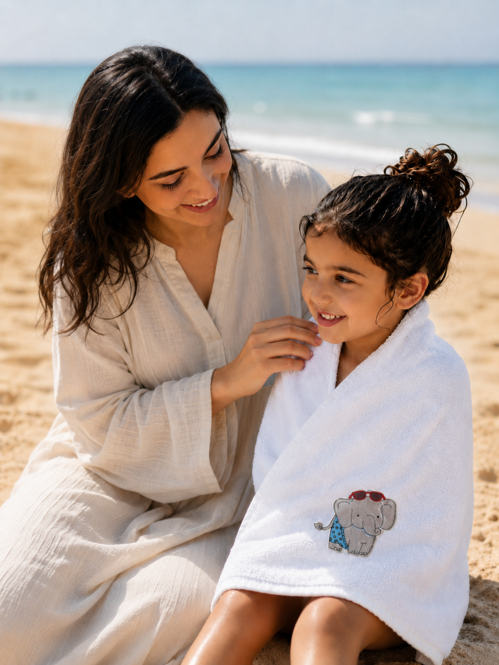Elephant Splash Kids Towel – product image 2 | Hareer x Hareer