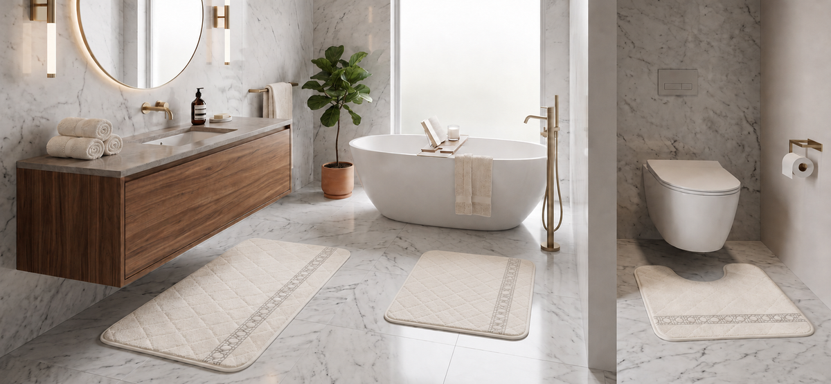 Emmy 3-Piece Bathmat Set
