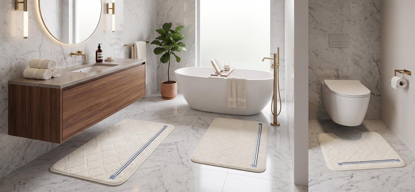 Fakher Bathmat 3 Pieces