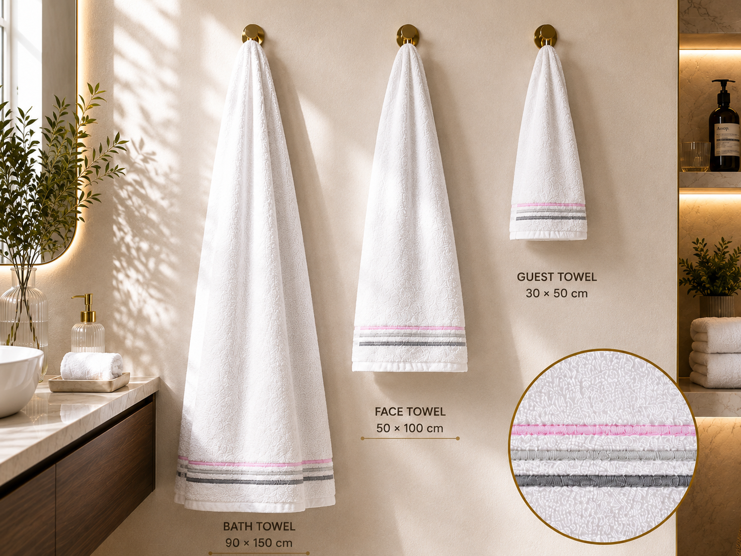 Faker Towel set 5 pieces