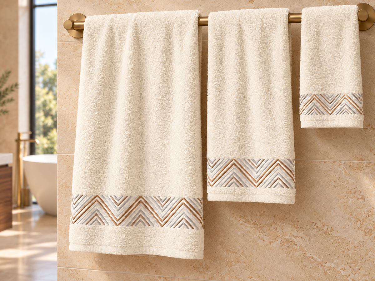 Rozeina Towel Set (5 Pieces) – product image 3 | Hareer x Hareer