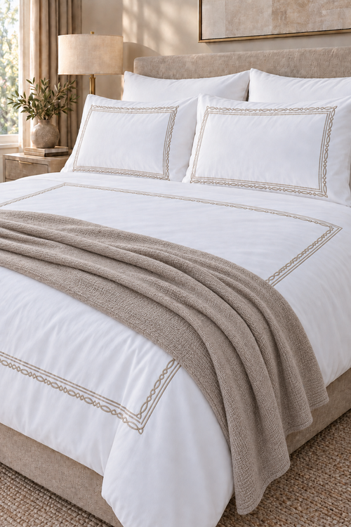 BAHI – 6-Piece Giza Egyptian Cotton Duvet Set – product image 1 | Hareer x Hareer
