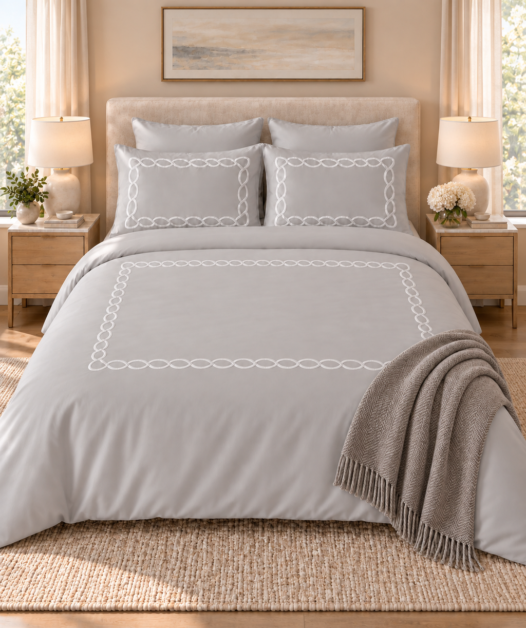 Dalal – 6-Piece Premium Giza Egyptian Cotton Duvet Set – product image 3 | Hareer x Hareer